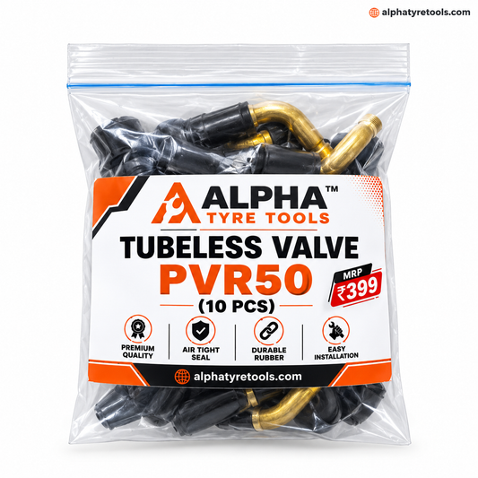Alpha PVR50 Tubeless Valve (10pcs) – Alpha Tyre Tools