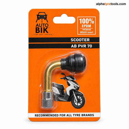 AutoBik PVR70 Tubeless Valve – Alpha Tyre Tools