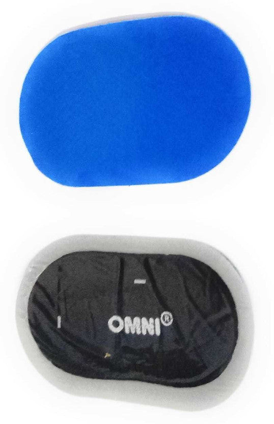 Omni Small Oval Tyre & Tube Repair Patches – Pack of 30 | Tubeless & Tube Puncture Repair