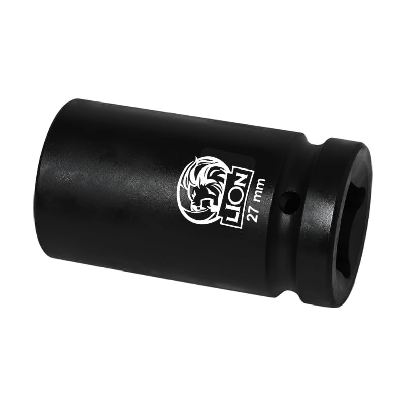 Lion 1 Inch 27mm Impact Socket (view 2) – Alpha Tyre Tools