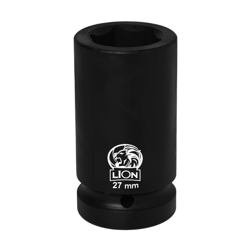 Lion 1 Inch 27mm Impact Socket (view 3) – Alpha Tyre Tools