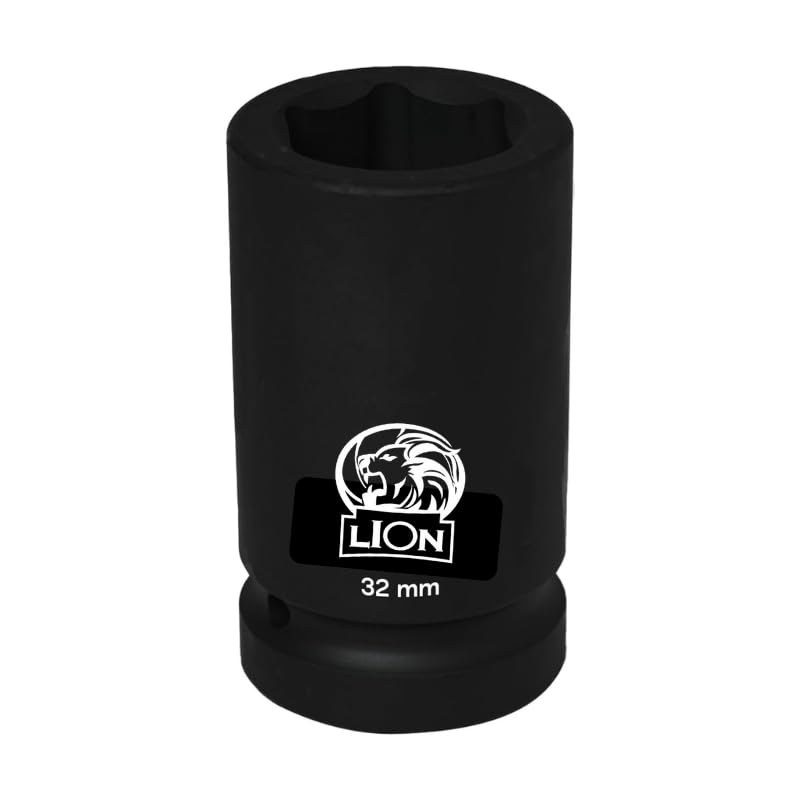 Lion 1 Inch 32mm Impact Socket (view 2) – Alpha Tyre Tools