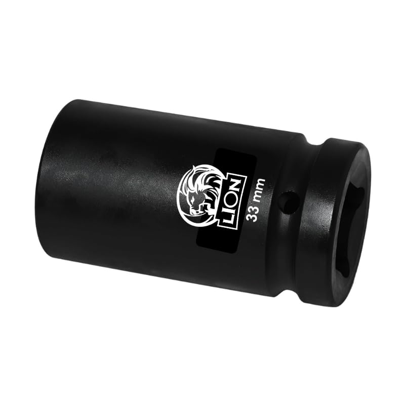 Lion 1 Inch 33mm Impact Socket (view 3) – Alpha Tyre Tools