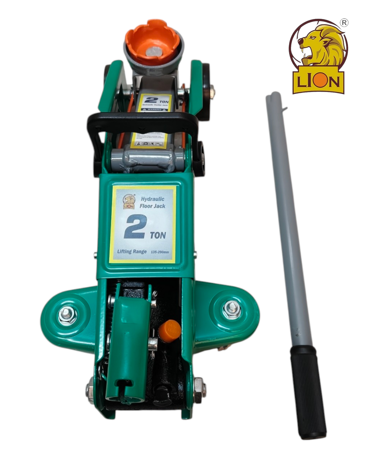 Lion 2 Ton Heavy Hydraulic Jack – Alpha Tyre Tools