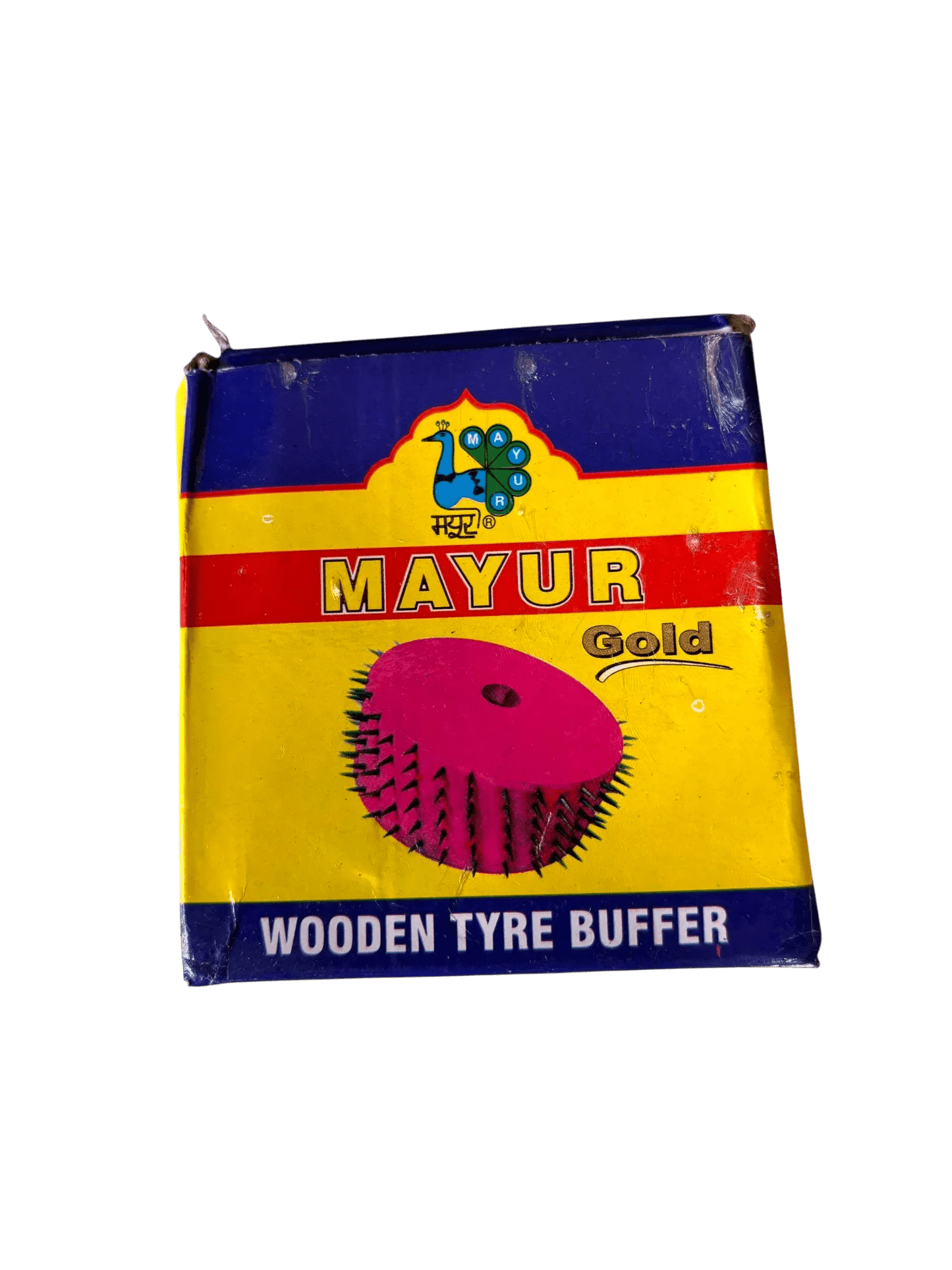 Mayur Gold Wooden Tyre Buffer for Tyre Retreading - Tyre Remolding 