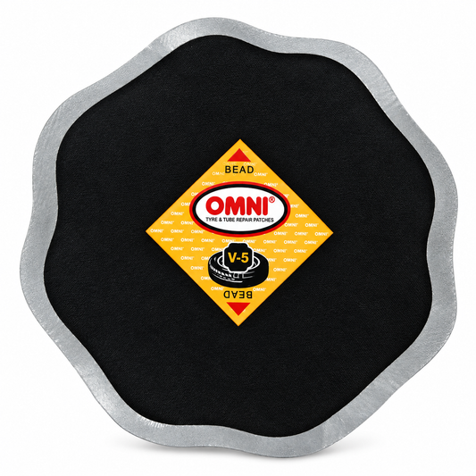 Omni Bias Tyre Repair Patch V-5 – Alpha Tyre Tools