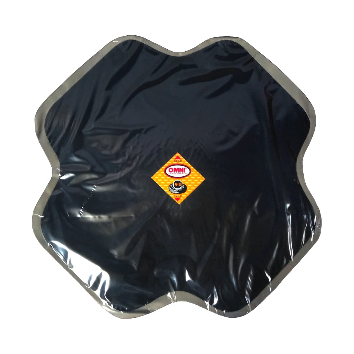 Omni Bias Tyre Repair Patch V-8 Box of 10 – Alpha Tyre Tools