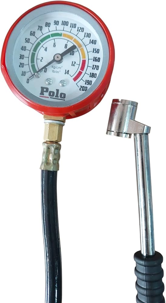 POLO CHT Tyre Pressure Meter Gauge – Alpha Tyre Tools