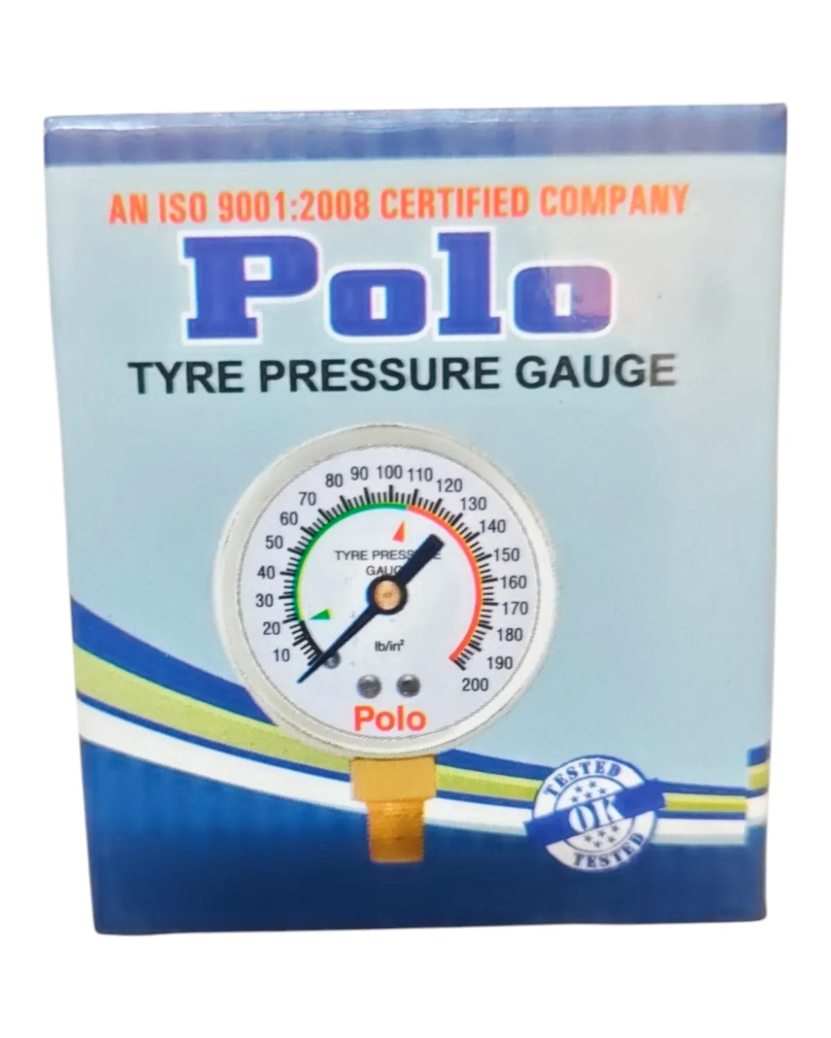 POLO Pressure Gauge Meter 2 Inch 200lbs – Alpha Tyre Tools