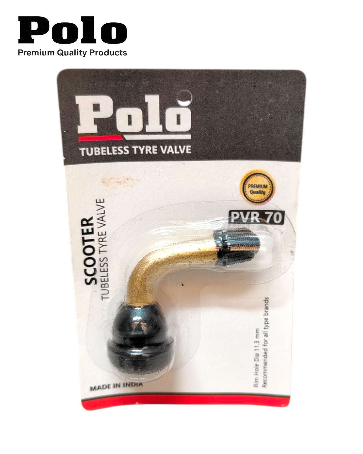 POLO Tubeless Tyre Valve PVR70 – Alpha Tyre Tools