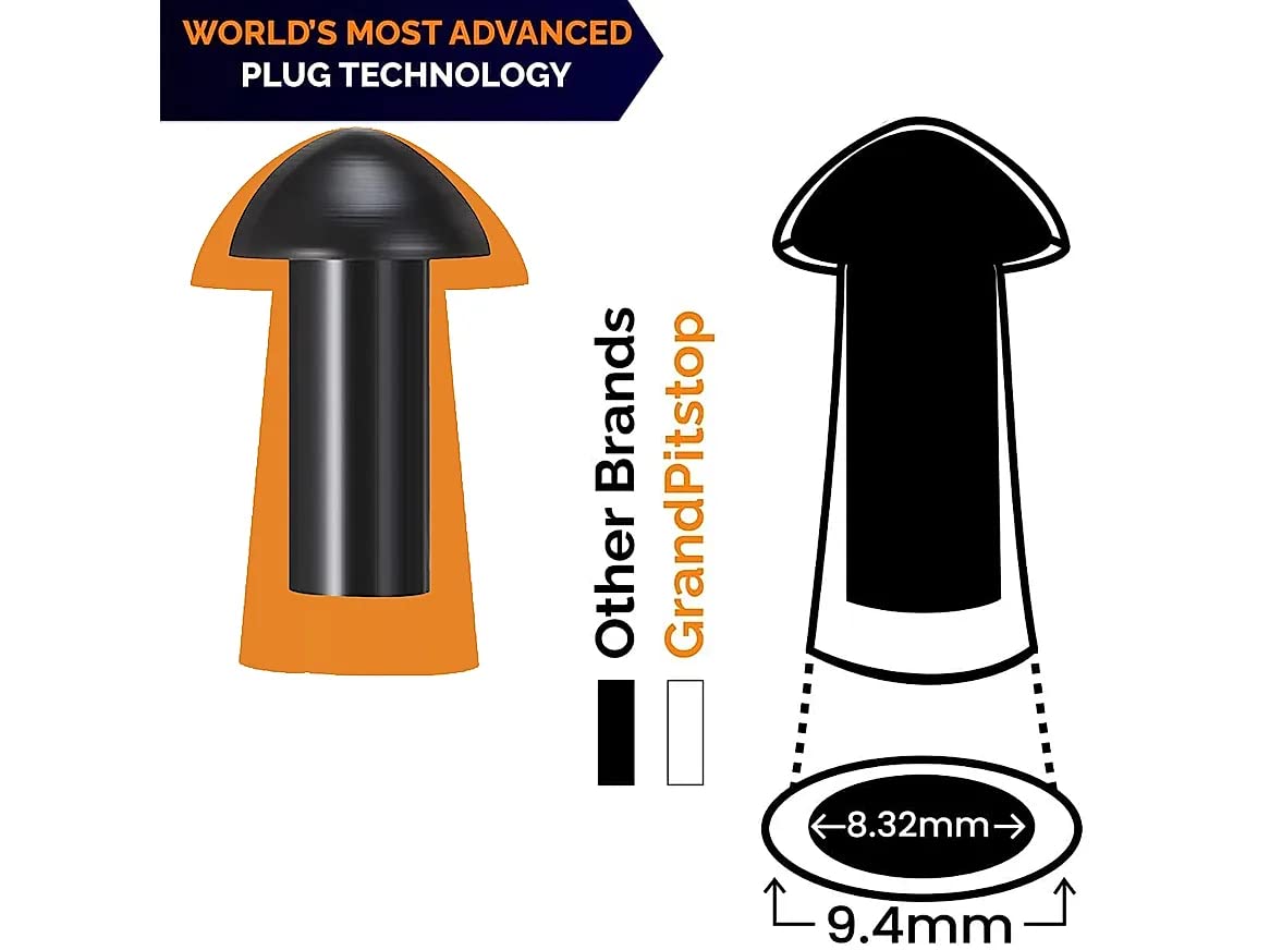Mushroom Plugs for Tubeless Tyre Puncture Repair – Pack of 10