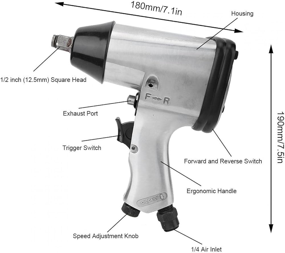 ALPHA Impact Wrench 1/2