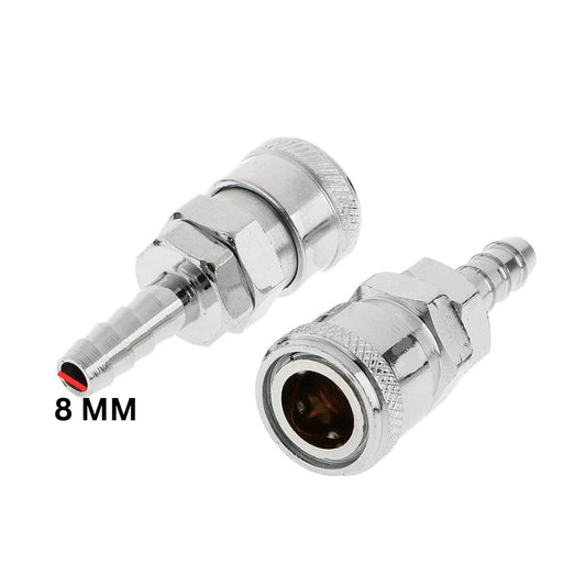Quick Release Air Hose Coupling Connector, 8mm (2-Piece Set) | Alpha Tyre Tools