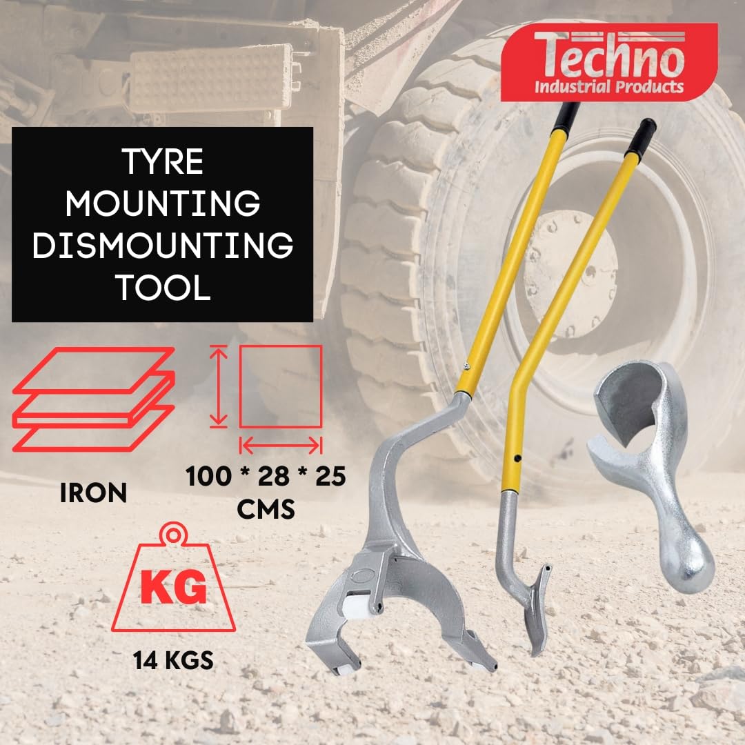 Heavy Duty Tyre Mounting & Dismounting Tool Set – 3 PCS | Alpha Tyre Tools