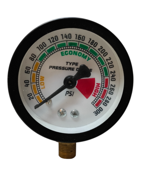 Heavy Duty Pressure Gauge 300 PSI – Truck &amp; Commercial Tyre Gauge