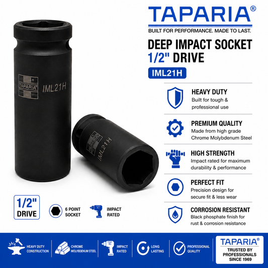 Taparia IML 21H – 21mm Impact Socket