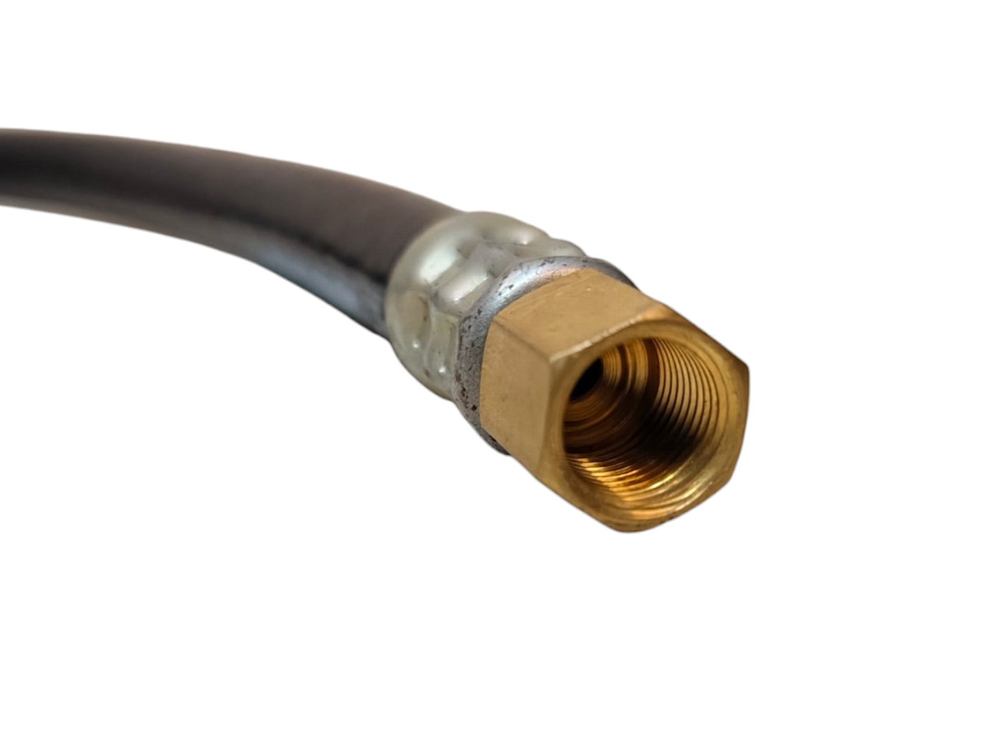Flexible Pressure Hose Pipe – 16 Inch Long 1/8 BSP Thread | Alpha Tyre Tools