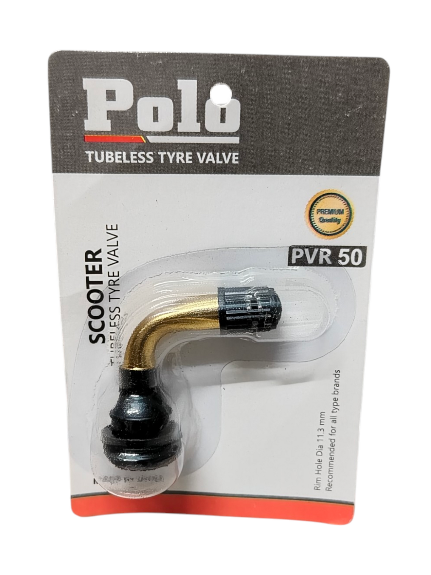 POLO Tubeless Tyre Valve PVR50