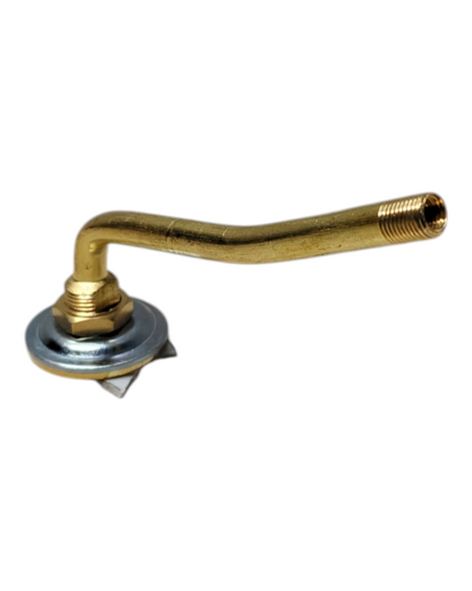 7×50×16 Nut Plate Brass Tyre Valve – Heavy Duty Truck Valve