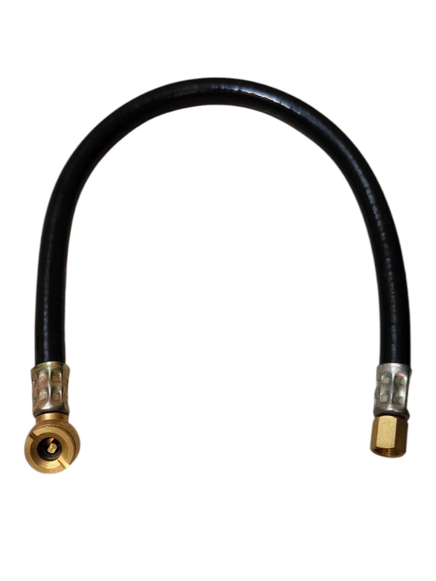 Flexible Pressure Hose Pipe – 16 Inch Long 1/8 BSP Thread | Alpha Tyre Tools