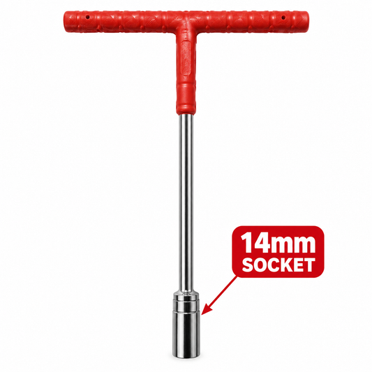 T-Handle with 14mm Socket – Alpha Tyre Tools