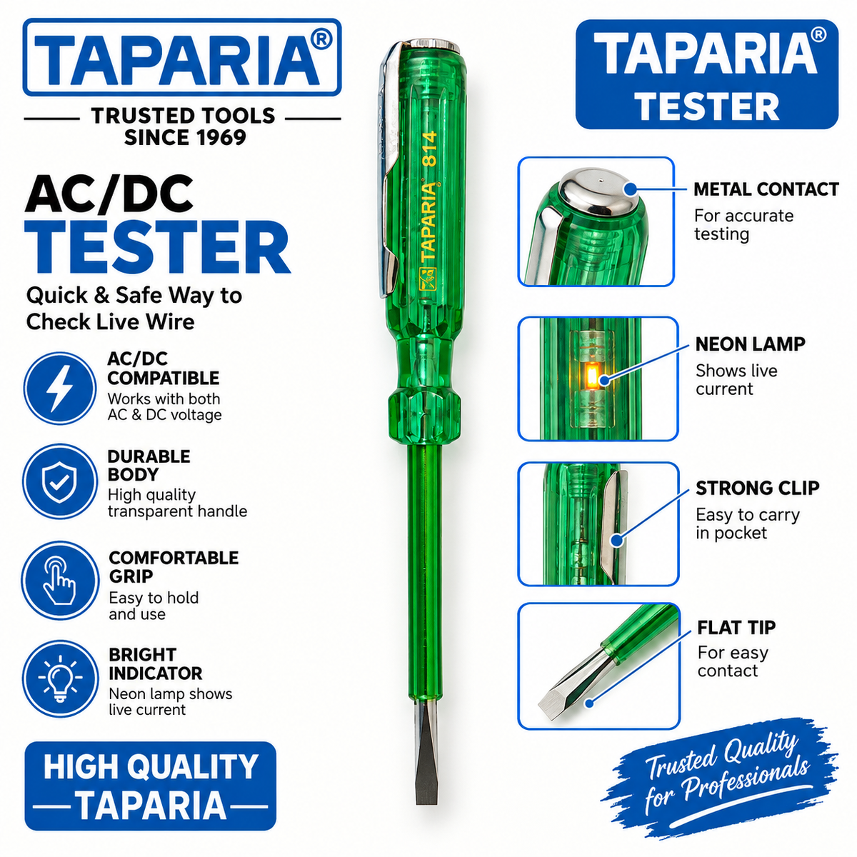 Taparia Tester 814 – Alpha Tyre Tools