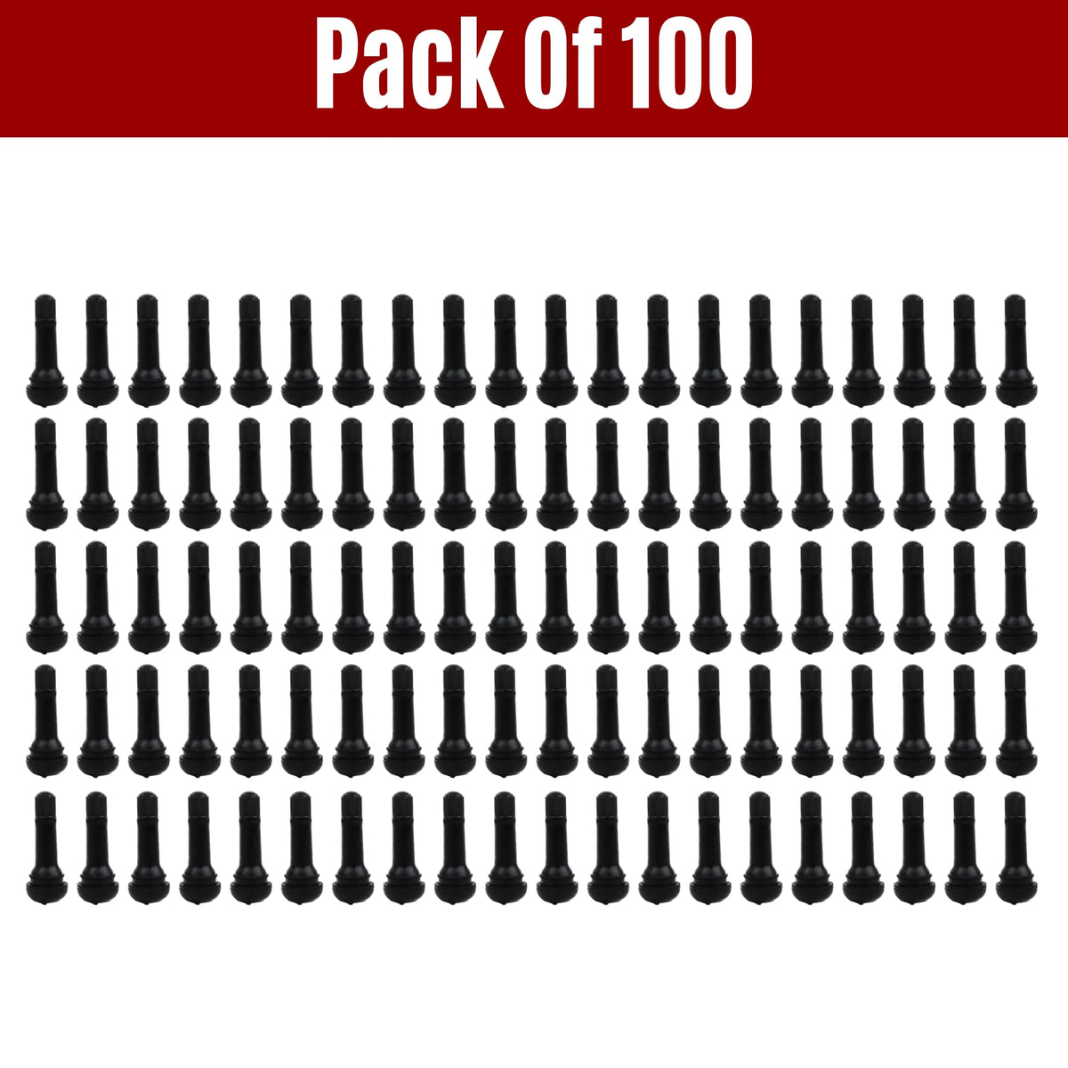 Tubeless Car Valve TR414 Pack of 100 – Alpha Tyre Tools