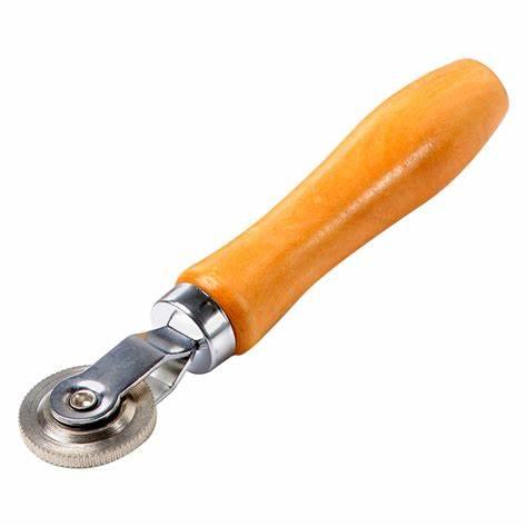 Tyre Patch Stitcher Roller Tool – Wooden Handle - Tyre Remolding 